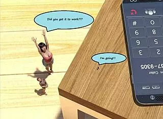 Tall Giantess Growth Comic Huge Tits Boobs Size Change Mini Guy