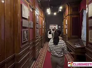 18yo bookworm lesbians finger lick shaved pussies in kinky library orgy