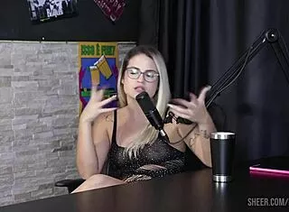 Matheus Caetano's Bora Cast with Bruna Carlos - Sheer Red Part 2
