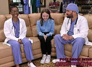 Serena Morgan endures soccer star anal fingering exam