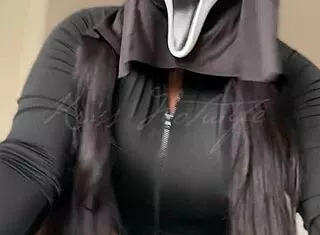 hot black gata teases big ass on screen this freaky friday 13th