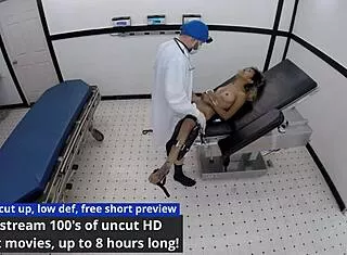 kalani luana's belly blasted with jizz by doctor tampa hospital cumshot!