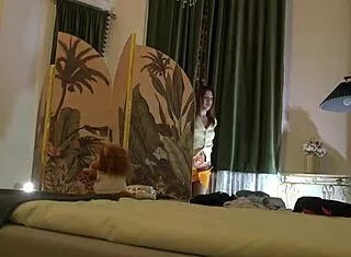 Sexy Brunette Babe Tries Lingerie Miniskirts Backstage Revealing Cute Ass And Panties