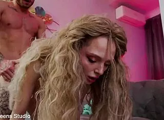 skinny flexi lilith liber's narrow ass wrecked by huge cock