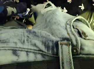 candid sandra looks unimpressed during belt spanking session