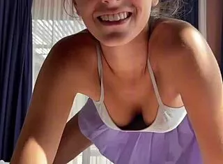 wanna see this 18yo model's first rough anal creampie?