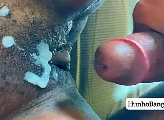 juicy ebony neighbor squirts pussy hard in rough pov doggystyle. asked for it?