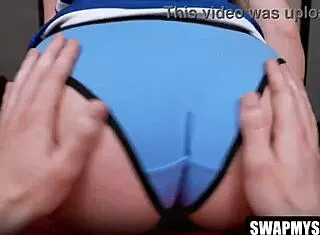 stepsisters imani and harley beg stepbros to pound them raw then swallow for game tickets