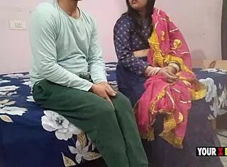 Stepson bangs horny indian stepmom behind friend's back