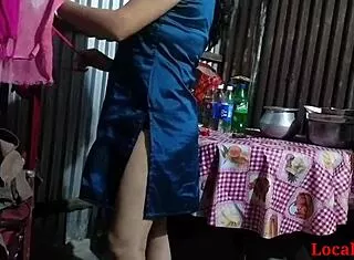 did the newly married wife really fuck her sosur in the kitchen?
