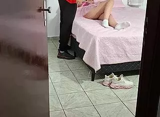 stepdaughter home from carnival gives daddy morning blowjob cum?