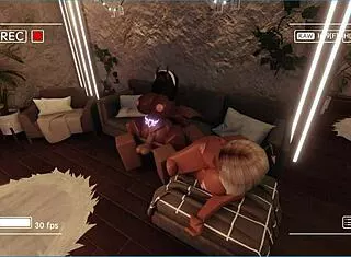 Candy and friend drain VIPER as horny SUCCUBUS duo