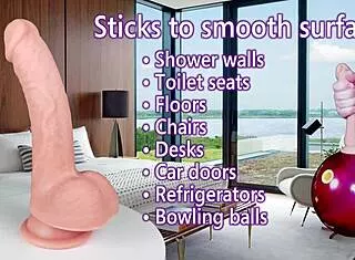 archer fukena realistic dual density silicone dildo throbs