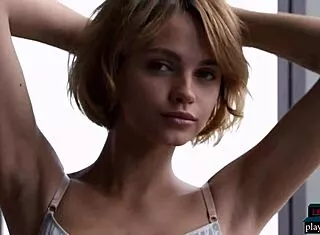 Petite Russian Teen Lilit Ariel Naked View Bombshell