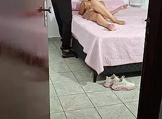 stepdaughter home from carnival gives daddy morning blowjob cum?