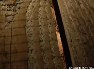 oh god, her big boobs shake as slave orgasms fingering wet