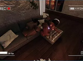 Candy and friend drain VIPER as horny SUCCUBUS duo