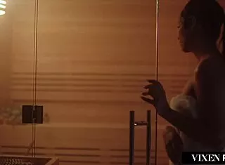 god gianna dior uh devours bbc riding deep at gym...