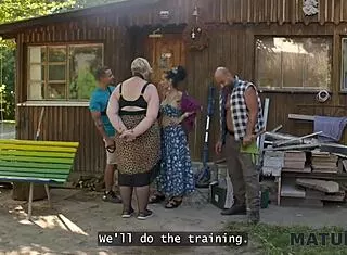 Diana loves strangers dumping cum on huge tits