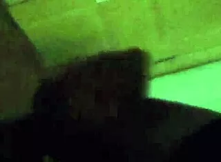 A blonde wife teases with big tits in bedroom confessions and handjob play.