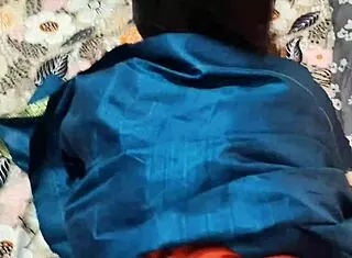 Eighteen-Year-Old Indian Beauty Seduces Owner with Big Tits Ass Lick