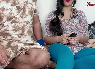 desi stepsis thrilled by huge lund tight pussy ride squirting hindi