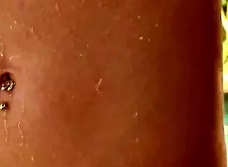 Capri Anderson Fingers Dripping Pussy to Orgasm in Garden