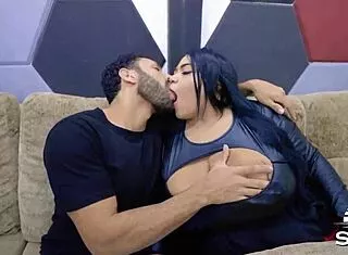 caught wife watching porn so i gave her my dick to fuck doll ivan