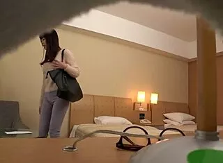 japanese milf cosplayer bares huge natural tits for hotel photoshoots