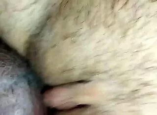 close up on wet pussy and big ass spread wide.