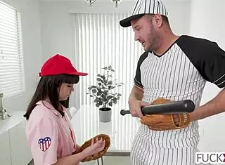 Mochi Mona Deepthroats Real Balls in Shy Petite Hardcore