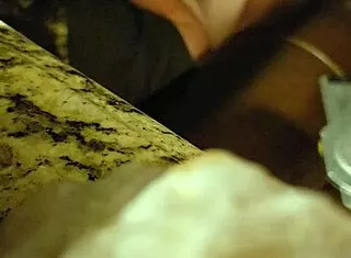 BBW JULIE JIGGLES Swallows Cum in Hidden Cam Blowjob!