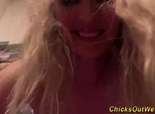 Slender Aussie Blonde Toys Dripping Pussy To Intense Orgasm Solo