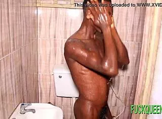 Big black cock owns her fat pussy till screams