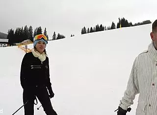 ski slut kitana lure dp threesome with old flame bent over cowgirl