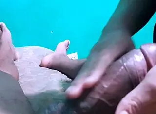 Ex massages housewife ex with cream till she moans