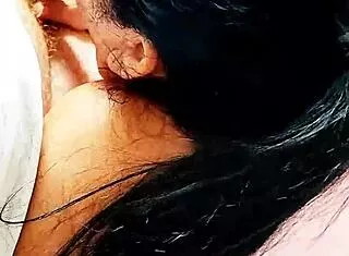 playing with my cock on bed while mom isn't home yet