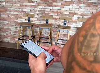 muscular brazilian client with huge dick fucks her pussy so good she gives up her tight ass
