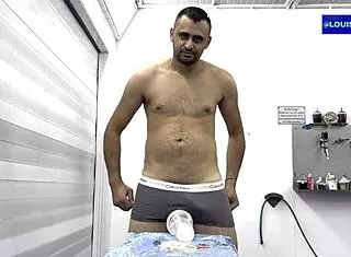 german industrial fleshlight stretched by bulgarian cock pounding relentlessly