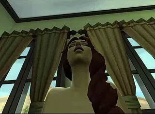 scarlett johansson rides cowgirl pov in leaked celebrity sex tape sims fantasy ride