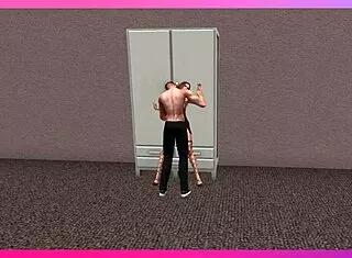 second life leo pounds vancy's tits ass pussy in hotel cumshot facial