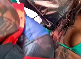 Uber rides turn slutty with moving car bangs