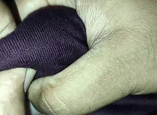 foreskin tied tight rod shoved deep into throbbing peehole