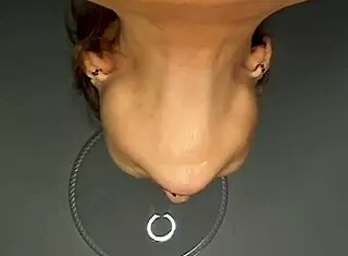 mature gilf slurps sloppy deepthroat closeup till squirting orgasm cum mouthful