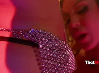 boss gets our ripped-clothes striptease finale in showgirls parody