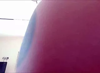 Stepmom Exhibitionist Shakes Huge Ass Nipples