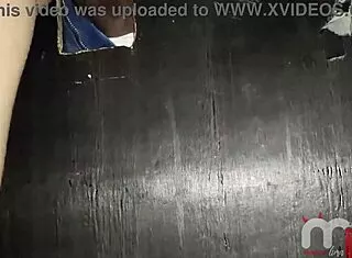 Blonde Slut Gloryhole Bangs Strangers Before Cuckold