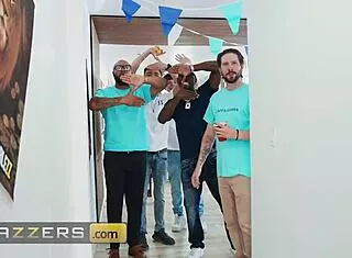 🤤 beca barbie deepthroats in november nut fest - brazzers pov face fuck!