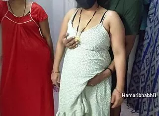 Intense Indian Wife Big Ass Threesome Homemade Fuck