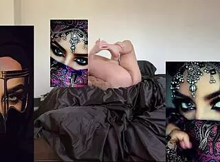 Morning yoga stretchin turns to my big boob masturbation for bbc miss ya!!